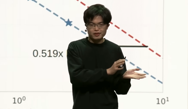 Yang Zhilin of Moonshot AI. © Moonshot AI