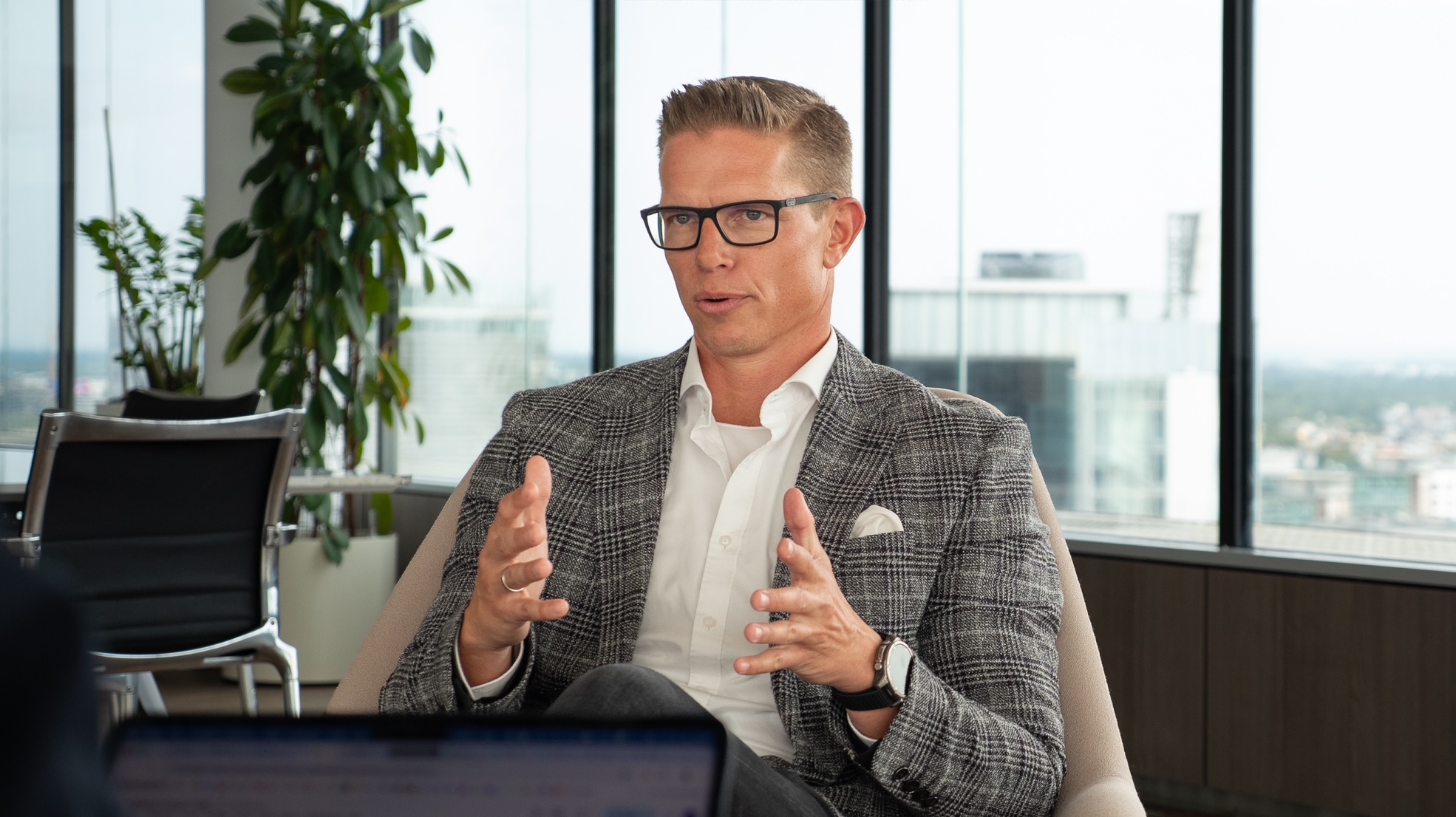 Matthias Köckeis, Leiter KMU für Gesundheit, Technologie & Tourismus in der Raiffeisen Stadtbank Wien. © Trending Topics