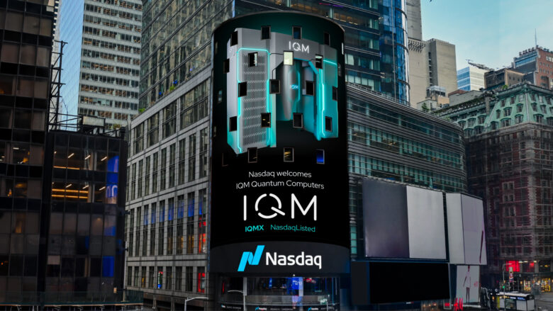 IQM at Nasdaq. © IQM Quantum Computers
