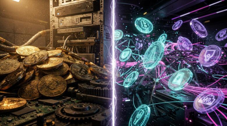 Crypto Token vs. AI Token. © eustella