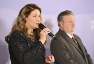 Vizebürgermeisterin und Wirtschaftsstadträtin Barbara Novak und Bürgermeister Michael Ludwig. © Stadt Wien