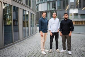 Amber co-founders Bastian Maiworm, Philipp Reißel und Igli Manaj. © amber