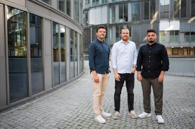 Amber co-founders Bastian Maiworm, Philipp Reißel und Igli Manaj. © amber
