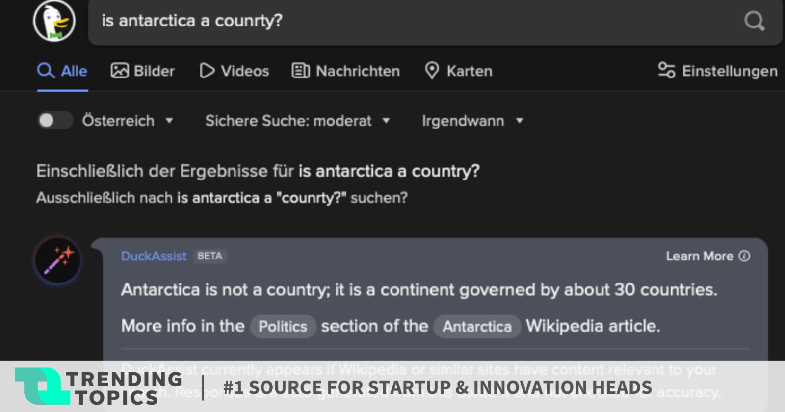 Kleine Suchmaschine DuckDuckGo stärkt sich gegen Google auch mit OpenAI