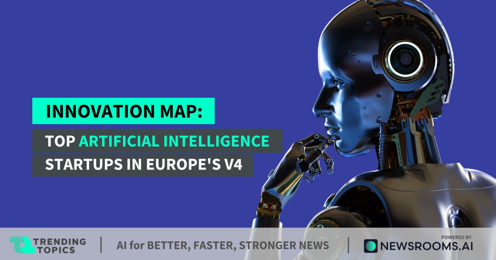 Innovation Map Top AI startups in Europe's V4