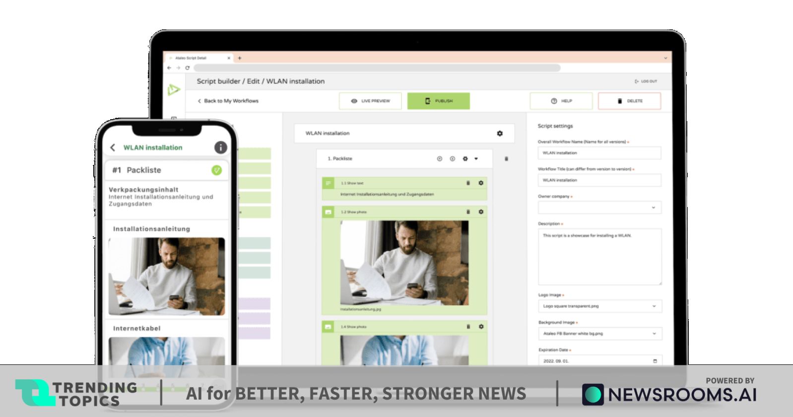 Vídeňský workflow start-up k zahájení procesu restrukturalizace