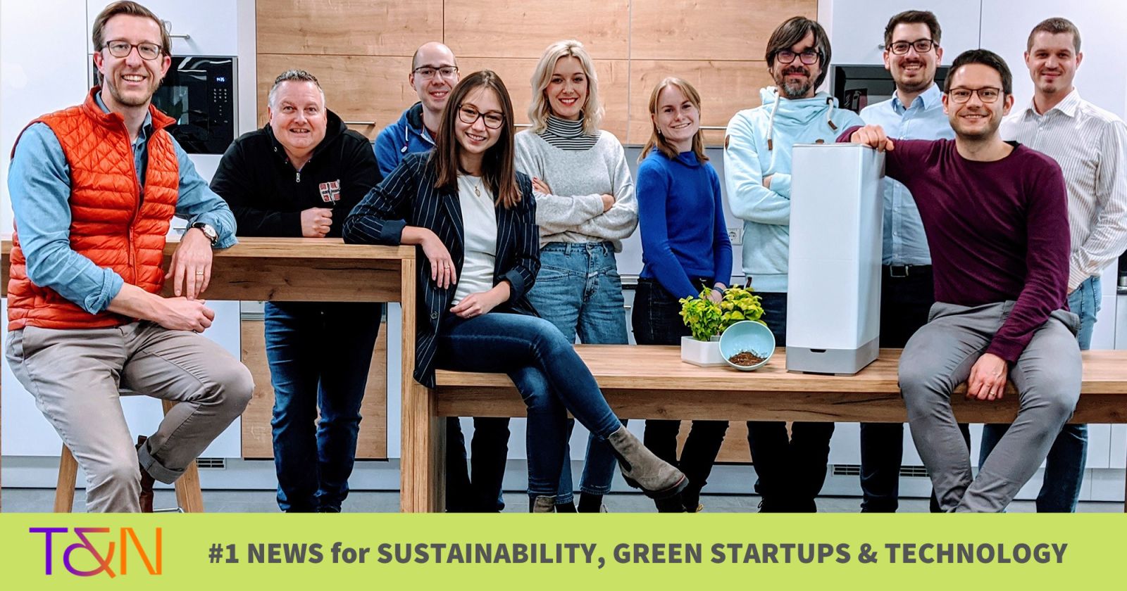 Kalea Startup bringt SchnellKomposter für Küchenabfälle